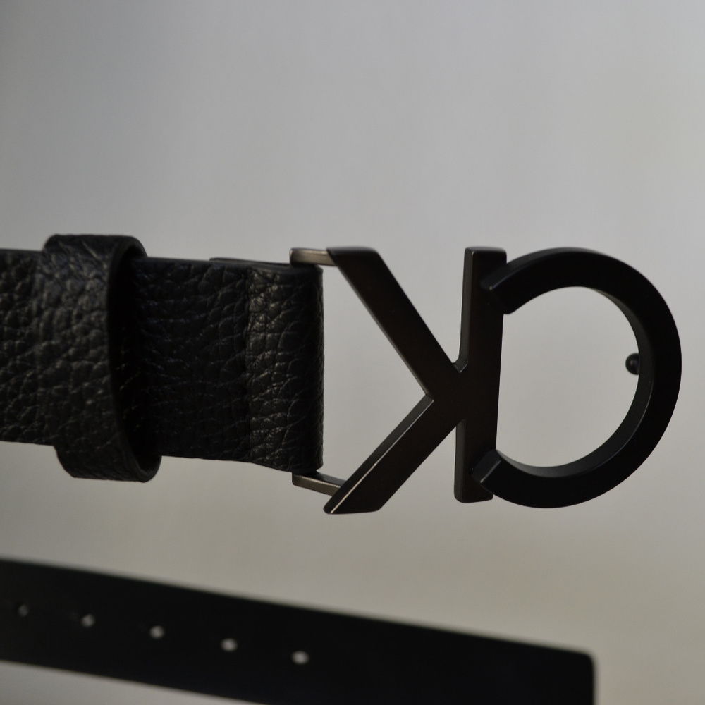 NWT Calvin Klein belt Black Men's size 36 CK Logo